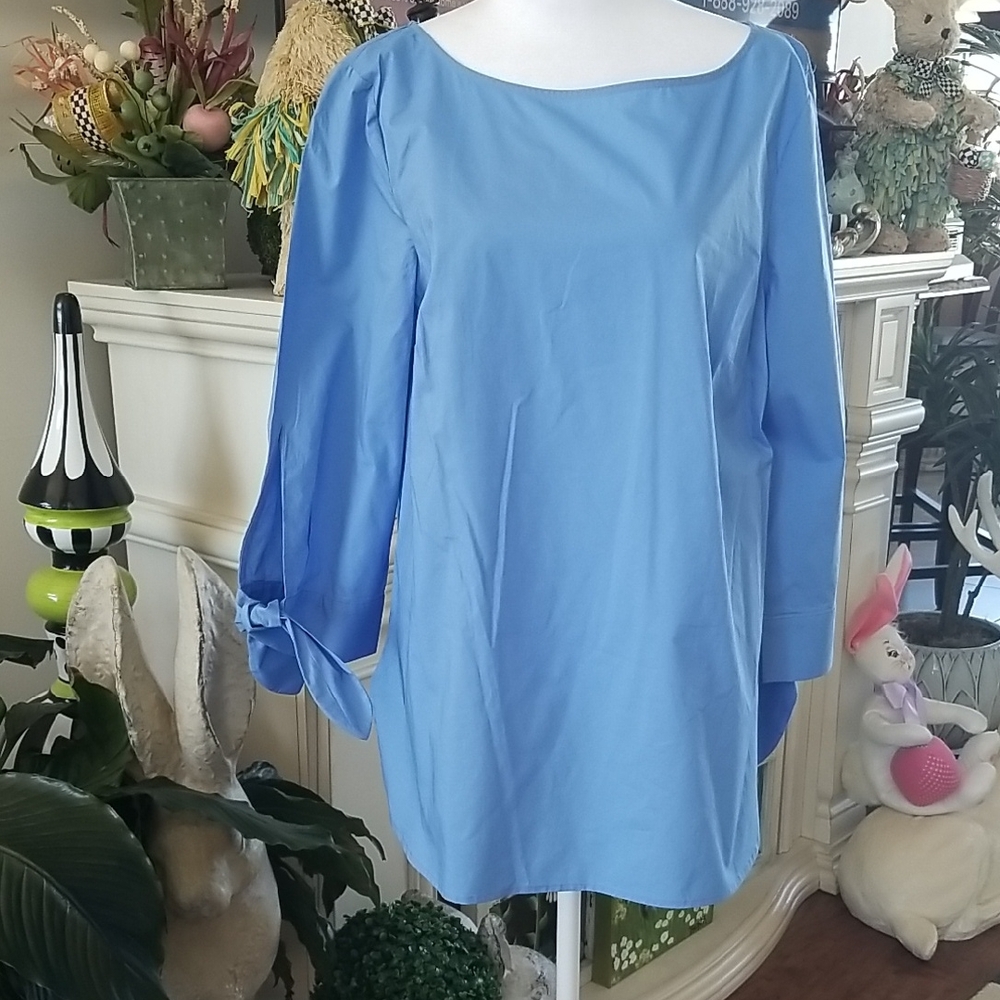 Talbots Light Blue Top
